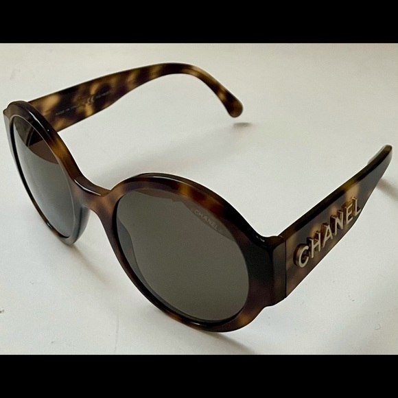 Chanel round tortoise sunglasses 5410 - Picture 3 of 8